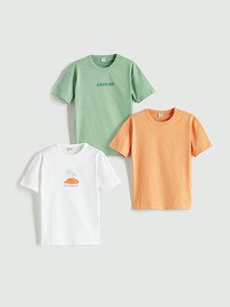 Bisiklet Yaka Erkek ?ocuk Ti??rt 3l?