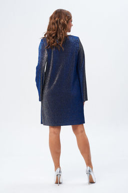 Платье Liona Style 918 синий  фото 3