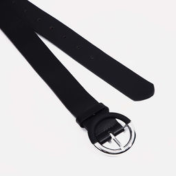 Ремень женский, ширина 3.2 см, винт, пряжка металл, цвет чёрный - Simaland фото 2