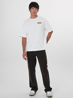 Футболка мужская белая с принтом - Mark formelle фото 3