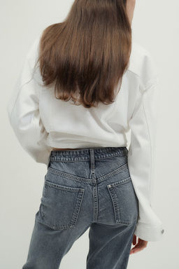 Slim Straight High Jeans - H&m фото 4