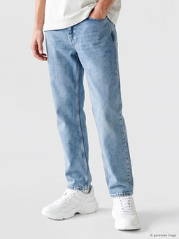 745 Baggy Fit Erkek Jean Pantolon