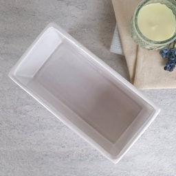 Кашпо Прямоугольное 9,5x20x8 см / 88005W /уп 3/48/белое - Галеонтрейд фото 4