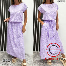 Платье женское из хлопка