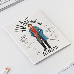 Предметная тетрадь, 48 листов, ИСТОРИЧЕСКИЕ ЛИЧНОСТИ, со справочными материалами Алгебра, обложка мелованный картон 230 гр., внутренний блок в клетку 80 гр., белизна 96%,блок №1. - Artfox study фото 2