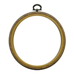 Gamma PHR-080 d 200 мм ( 8  ) пяльцы-рамка круглые пластик под дерево