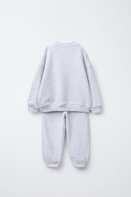 LABEL SWEATSHIRT AND JOGGERS SET - Zara фото 6