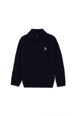 Темно-синий свитер для мальчика Неожиданная скидка в корзине - U.s. polo assn фото 4