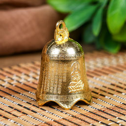 Цена за 2 шт. Колокольчик золото 5,5*4*4 см - Simaland фото 3