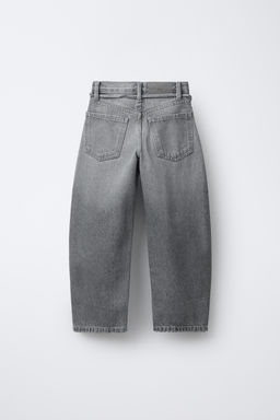 BARREL JEANS WITH BELT - Zara фото 2