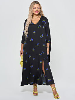 Платье 0370-1п черный