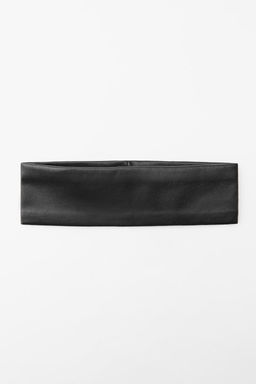 LEATHER ELASTIC HEADBAND