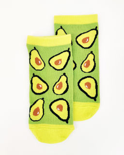 Короткие носки р.35-40 fruit avocado