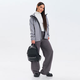 RODOS Ветровка softshell женская демисезон М-312 Бежевый фото 52