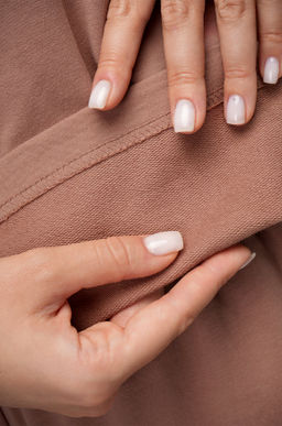 Женский костюм оверсайз из футера двухнитки Happyfox  фото 22