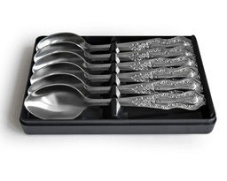 Набор 12-ти пред чайных ложек в пл. кор. "Новинка" (Славяна) арт.1с070 Аша