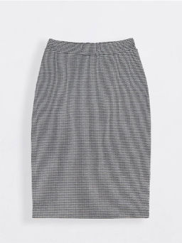CONTE Классическая юбка-футляр MISS CHIC grey-ivory