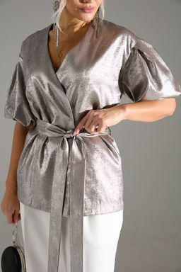 Костюм LM К 1460110 бежевый шиммер