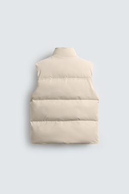 CHALECO ACOLCHADO REGULAR FIT / Tostado - Zara фото 8