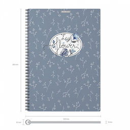 Цена за 2 шт. Тетрадь общая с пластиковой обложкой на спирали ErichKrause Frozen Beauty, А4, 80 листов, клетка  фото 9