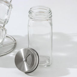 Набор для специй на подставке Лесенка, ёмкость, 4,510,5 см, 6 шт - Simaland фото 4