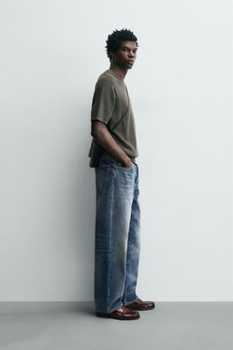 CAMISETA PUNTO PERLADO / Gris oscuro