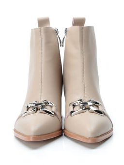 01-PCT167-3 BEIGE Ботинки демисезонные женские - No name фото 8