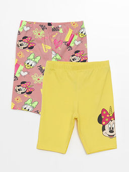 Beli Lastikli Minnie Mouse Bask?l? K?z Bebek Tayt 2li