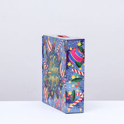 Коробка подарочная складная Индиго 26 х 24,5х6 см - Simaland фото 3