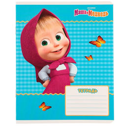 Набор первоклассника, 15 предметов, «Маша и медведь»