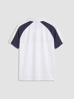 Polo Yaka Barcelona Bask?l? Erkek Spor Ti??rt