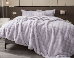 Покрывало декоративное Shinshilla buffy (лаванда платина) 160х220