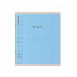 Цена за 280 шт. Тетрадь школьная ученическая ErichKrause Классика Visio ассорти, 12 листов, частая косая линейка (в плёнке по 10 шт.) фото 3