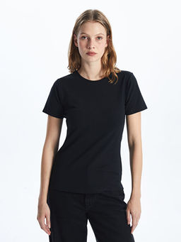 Bisiklet Yaka Kad?n Ti??rt