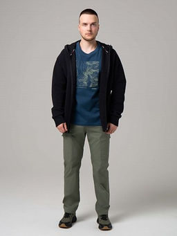 E2512-3 толстовка мужская - Strobbs фото 2