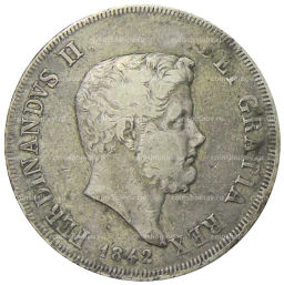 120 грано 1842 года Итальянские государства  Королевство Обеих Сицилий