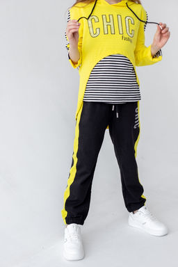 88071 Костюм трикотажный тройка для девочки - Kiko фото 7