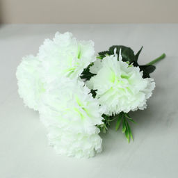 Цветок искусственный Гвоздика букет 32 см / WSN-03 /уп 300/600/ - Галеонтрейд фото 2