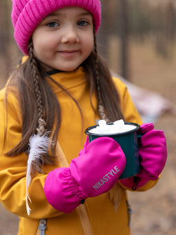 Варежки 14л17026 фуксия