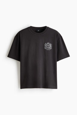 Camiseta con motivo estampado Loose Fit - H&m фото 3