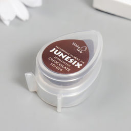 Штемпельная подушка жемчужная «Шоколад», быстросохнущие, 4.8×3.5 см