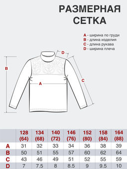 Джемпер детский (164, 88)