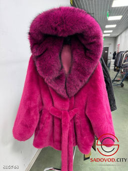 Шуба женская из искусственного меха - Bruno фото 2