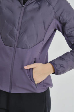 Куртка с флисом Фиолетовый
