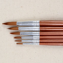 Кисти для акварели 6 штук набор / 21467-4 /уп 48/480/ - Галеонтрейд фото 3