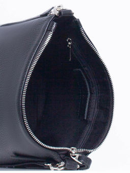 Женская кожаная сумка Richet 3245LN 376 Черный  фото 4