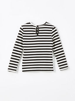 Bisiklet Yaka K?z ?ocuk Ti??rt - Waikiki фото 3