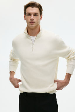 Jersey con media cremallera Regular Fit - H&m фото 8