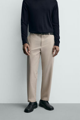 PANTAL?N REGULAR FIT CONFORT / Beige - Zara фото 2