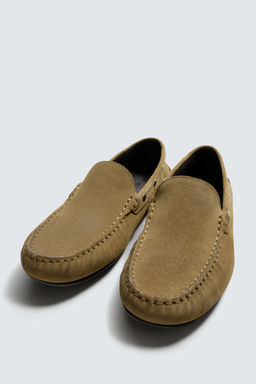 LEATHER LOAFERS - Zara фото 5
